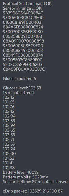 Output of raw NFC readings and converted Bluetooth packet.png