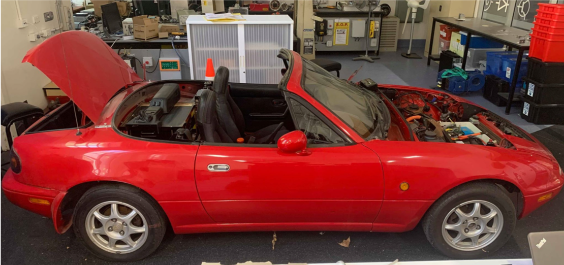 Mazda MX-5 EV Project