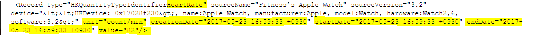 .xml file showing heart rate data.png