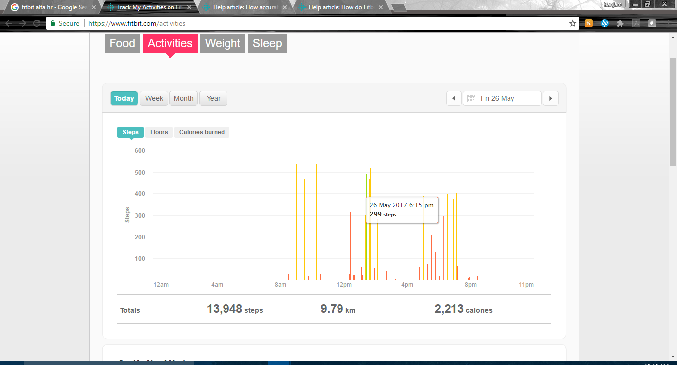 Detailed activity log (step count).png