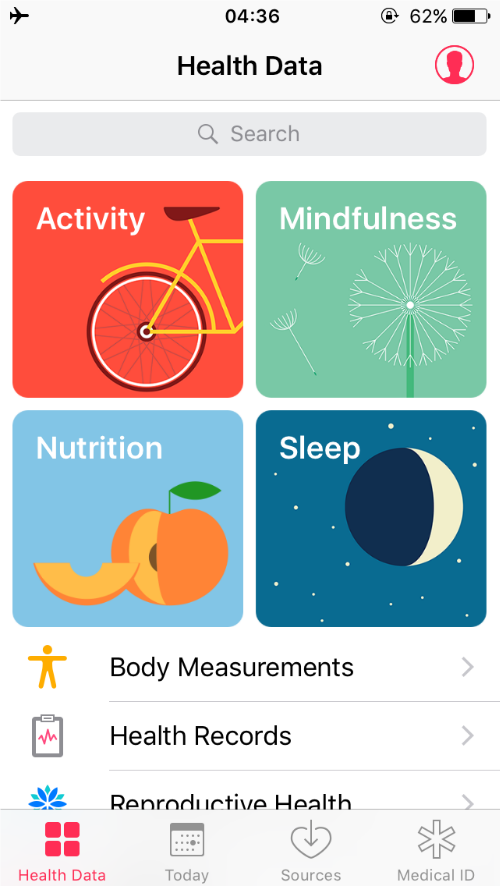 Health app interface.png