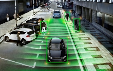 A  Autonomous Vehicle.